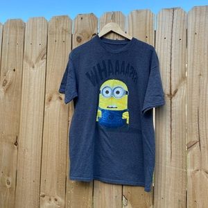 Despicable Me Graphic T Shirt Minions size Large Oversized